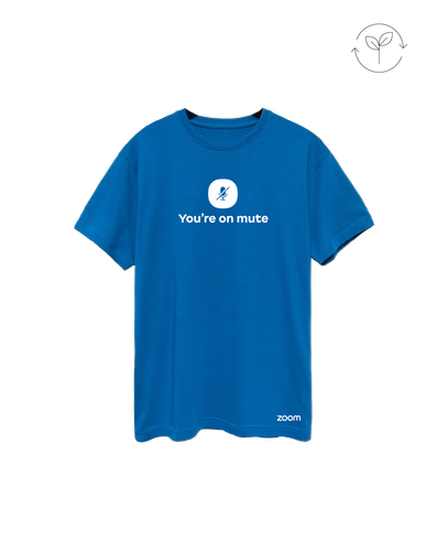 Image of You're On Mute Original Favorites Cotton Tee - FRENCH BLUE
