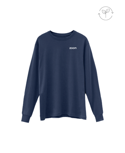 Image of Original Favorites Long Sleeve Cotton Tee - OCEAN NAVY