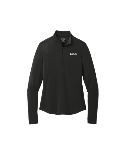 Image of Ogio WOMEN's Motion 1/4-Zip - Black
