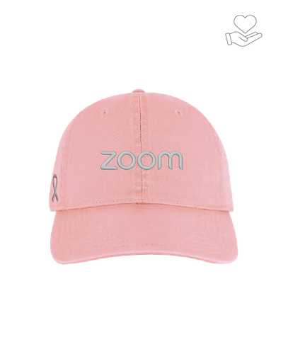 Zoom Breast Cancer Awareness 'Dad' Hat (Pink)