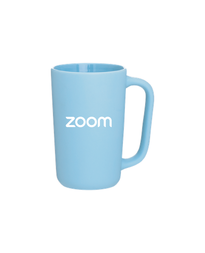 Ledge 14 oz. Ceramic Mug (Pale Blue)