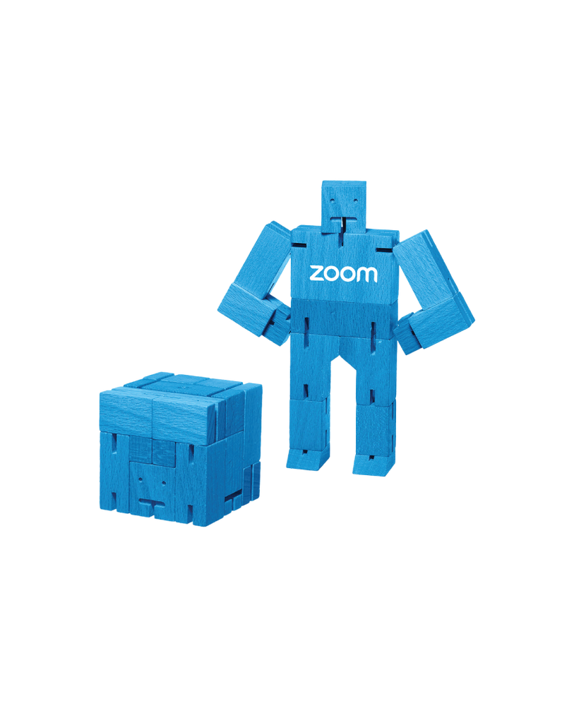 Cubebot Desk Puzzle Toy (Blues) primary image
