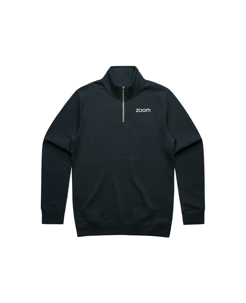 Men's Stencil 1/2-Zip Sweatshirt (Navy Blue) primary image