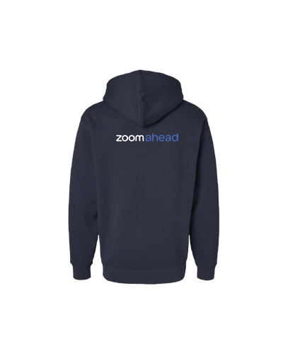 Zoom Ahead Hoodie - Navy image thumbnail