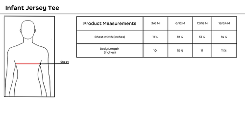 Infant Jersey T-Shirt (Blue) image thumbnail