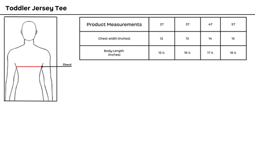 Bella + Canvas Toddler Jersey T-Shirt (Blue) image thumbnail