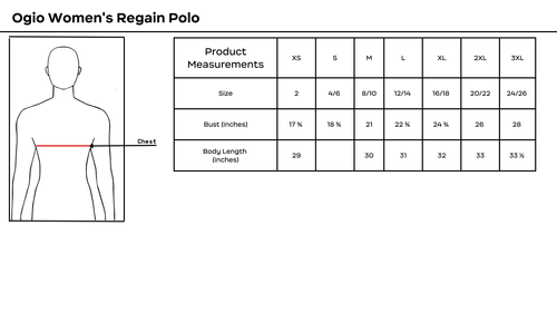 Ogio Women's Regain Polo (Navy Blue) image thumbnail