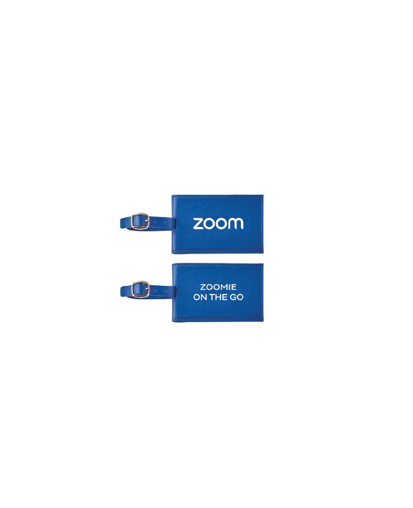 Donald Twin Zoomie High-End Luggage Tags 2-piece set (Blue) primary image