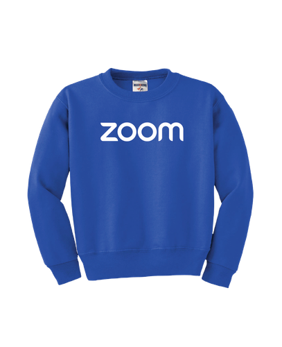 JERZEES Unisex Youth Crewneck Sweatshirt (Royal Blue) image thumbnail