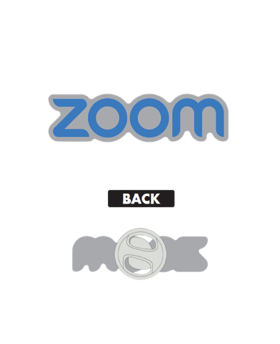 Zoom Soft Enamel Lapel Pin (Pin Back) image thumbnail