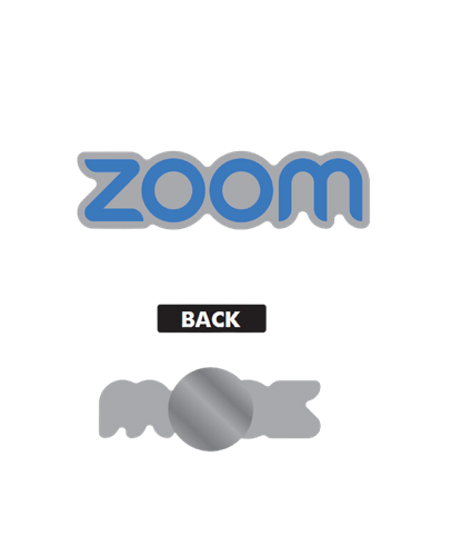 Zoom Soft Enamel Lapel Pin (Magnetic Back) image thumbnail