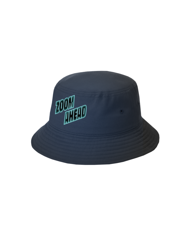 Zoom Ahead Bucket Hat (Black/Midnight Blue) primary image
