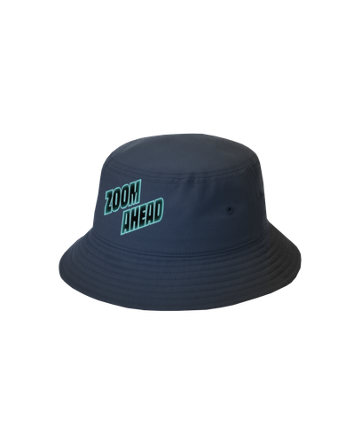 Zoom Ahead Bucket Hat (Black/Midnight Blue)