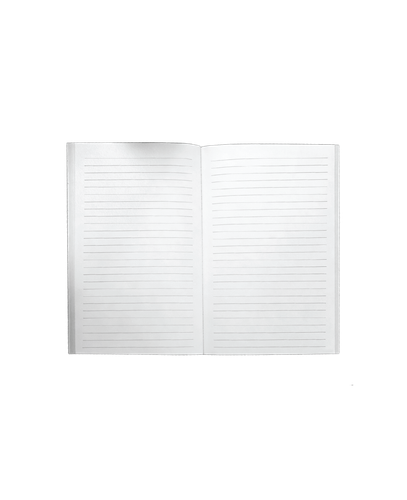 Zoom Ahead Saddle Stitch Bound Journal Notebook (Blue) image thumbnail