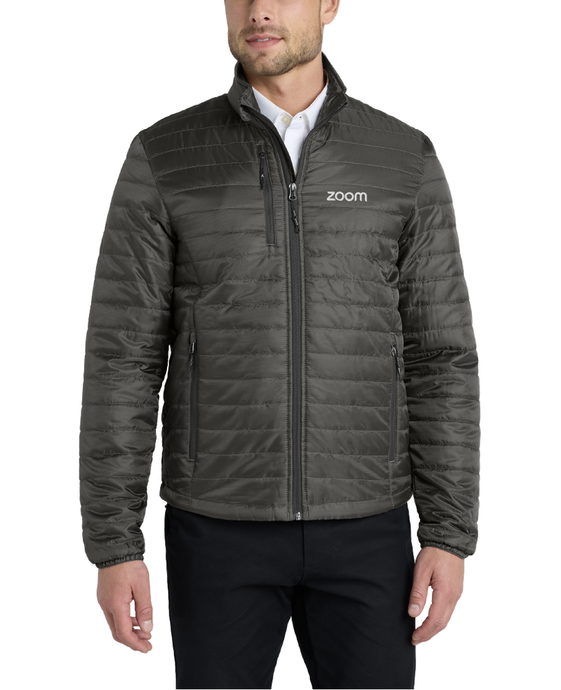 Men's Port Authority Packable Puffy Jacket (Gray) primary image