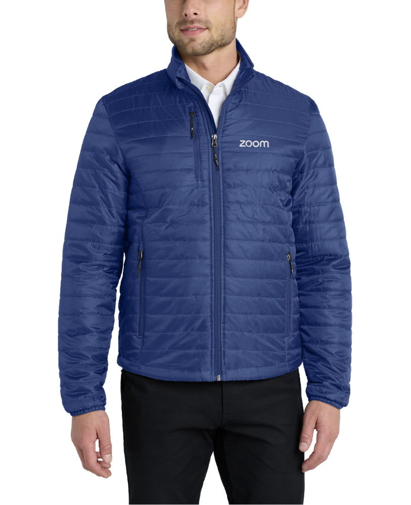 Men's Port Authority Packable Puffy Jacket (Blue) primary image