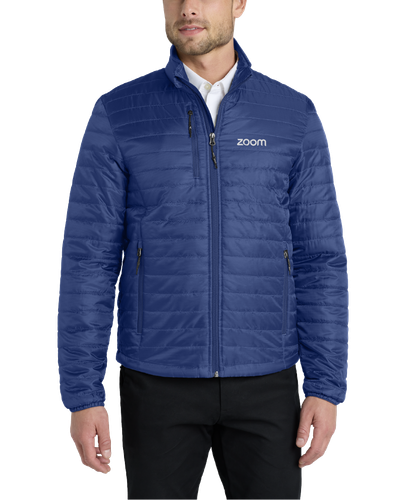 Men's Port Authority Packable Puffy Jacket (Blue)