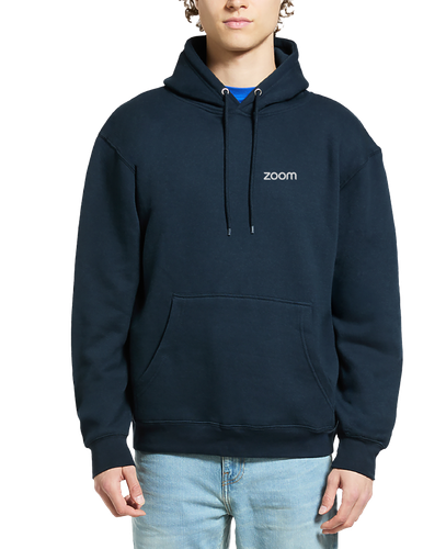 Premium Unisex Pullover Hoodie Sweatshirt (Navy Blue)