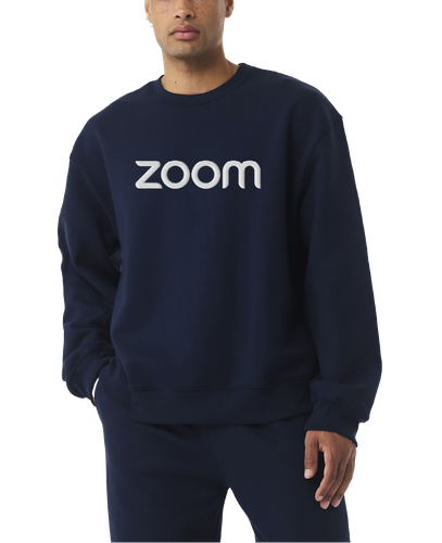 BELLA+CANVAS Unisex Heavyweight Crewneck Sweatshirt (Navy Blue) image thumbnail