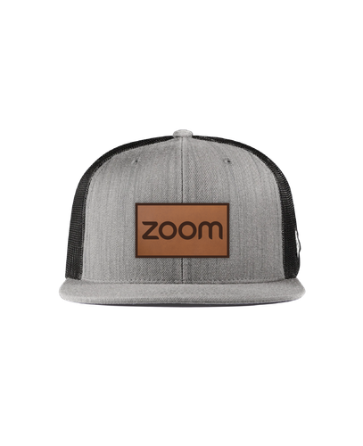 Branded Bills Bare Flat Trucker Hat (Grey)