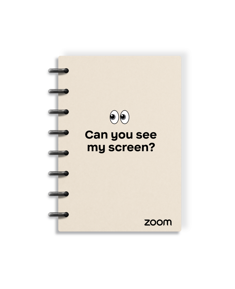 See My Screen Disc-Bound Journal Notebook (Tan) primary image