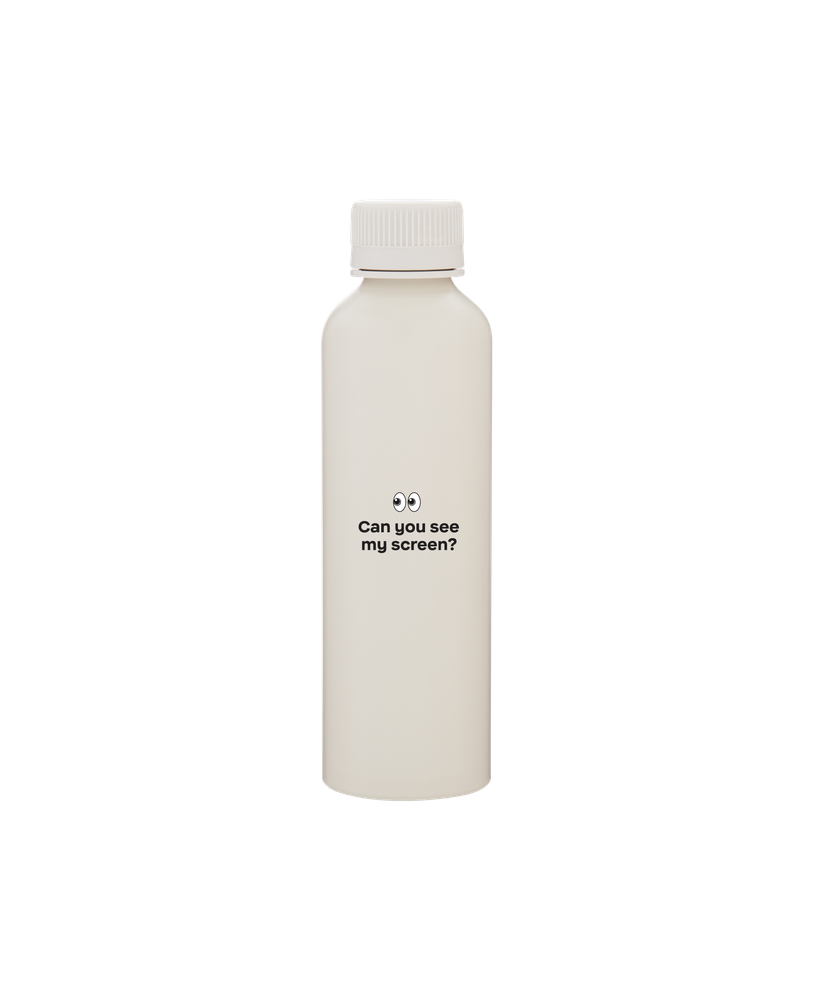 See My Screen London 20.9 oz. Insulated Drink Bottle (Bone) primary image