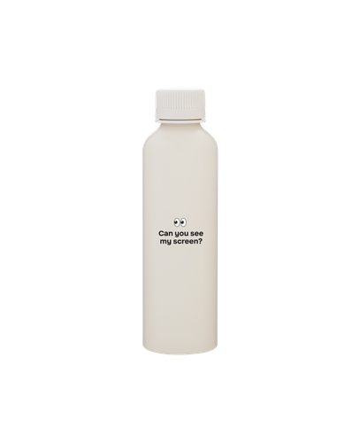 See My Screen London 20.9 oz. Insulated Drink Bottle (Bone)