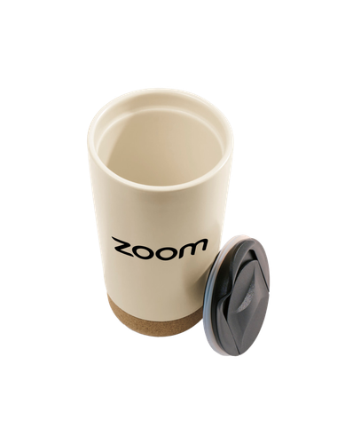 See My Screen Ceramic 16oz. Insulated Drink Tumbler (Bone) image thumbnail