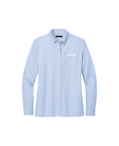 Brooks Brothers Women's Oxford Shirt (Blue) image thumbnail