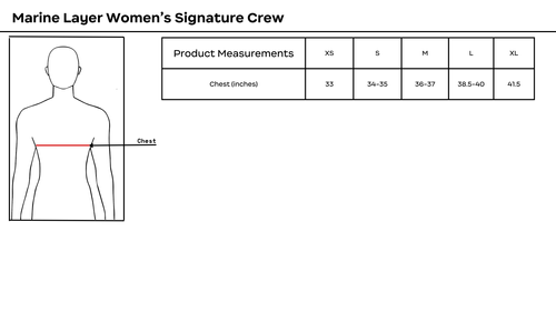 Marine Layer Women's Signature Crew image thumbnail