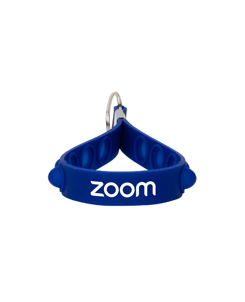 Zoom Push Pop Keychain Bag Charm (Blue) primary image