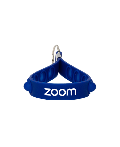 Zoom Push Pop Keychain Bag Charm (Blue)