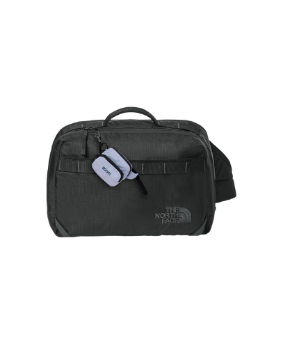 Fanny Pack Bag Charm (Gray/Lavender) image thumbnail