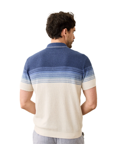Marine Layer Greyson Sweater Polo image thumbnail