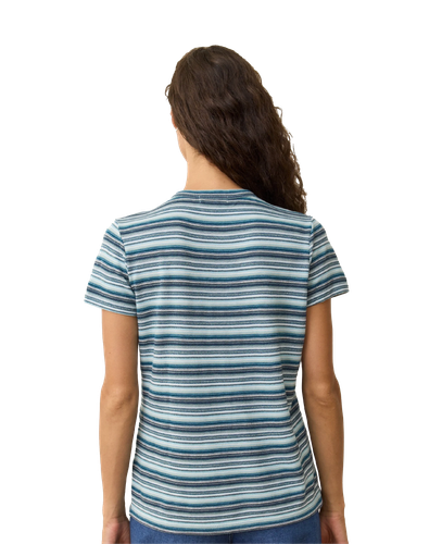Marine Layer Women's Jacquard Stripe Tee  image thumbnail