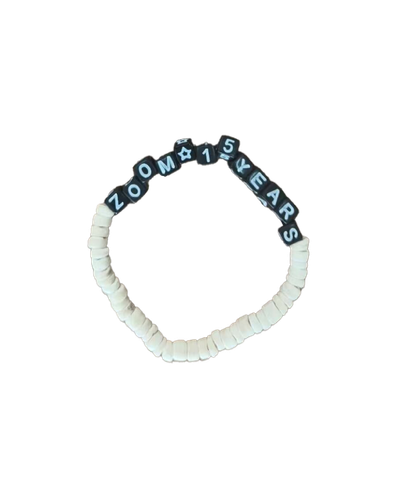 15 Year Anniversary Coconut Shell Wood Friendship Bracelet (Mixture) image thumbnail