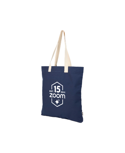15 Year Anniversary FEED Organic Cotton Convention Tote (Navy) image thumbnail