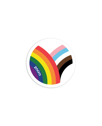 Zoom Pride Decal Sticker 