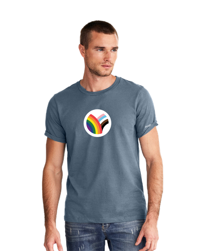 Pride BELLA+CANVAS® Unisex Jersey Short Sleeve Tee (Gray) 