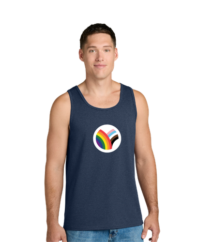 Pride Jerzees Classics™ Unisex Cotton Tank (Navy) 