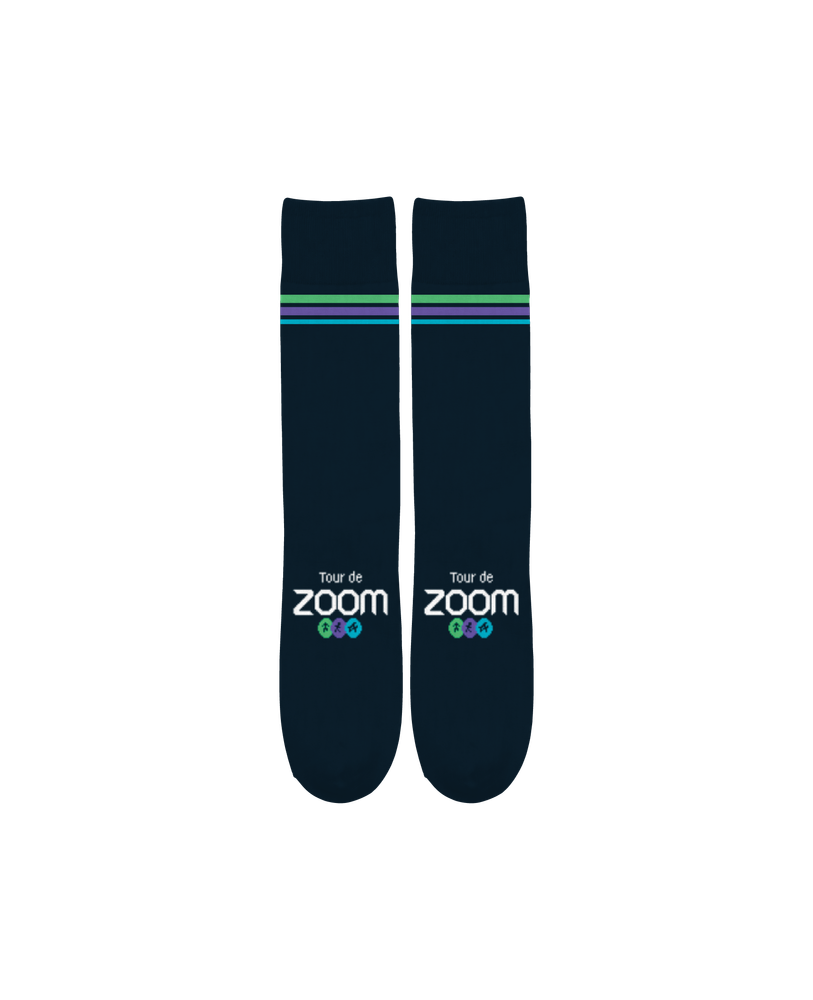 Tour de Zoom Unisex Cotton Crew Socks primary image