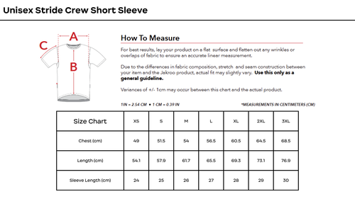 Tour de Zoom Custom Unisex Stride Crew Short Sleeve 2026 image thumbnail