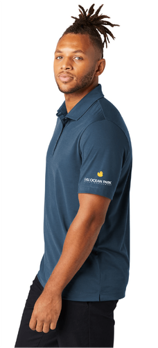 Insignia Blue MERCER+METTLE Stretch Jersey Polo image thumbnail