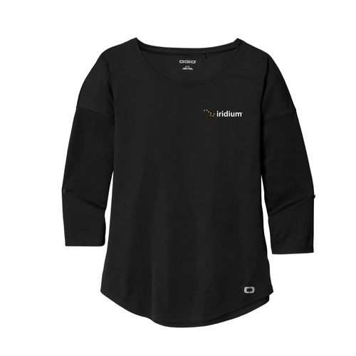 Women's OGIO Luuma Gravitate Scoop 3/4 Sleeve image thumbnail