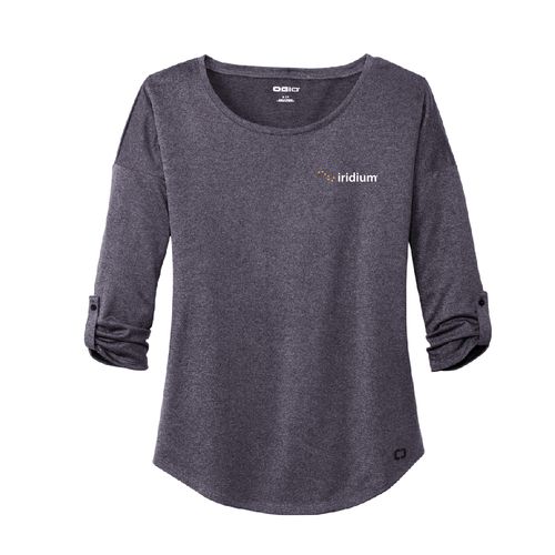 Women's OGIO Luuma Gravitate Scoop 3/4 Sleeve image thumbnail