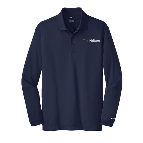 Men's Nike Long Sleeve Dri-Fit Tech Polo image thumbnail