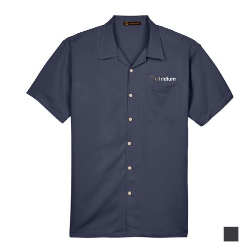 Men's Harriton Bahama Cord Camp Shirt image thumbnail