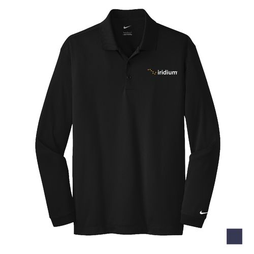 Men's Nike Long Sleeve Dri-Fit Tech Polo image thumbnail