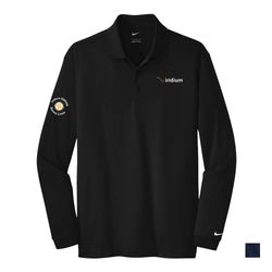 Image of Men's GMDSS Long Sleeve Nike Polo