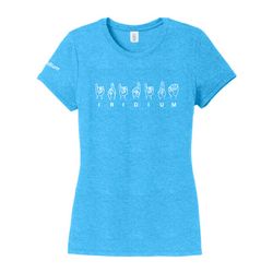 Image of Women's ASL District Perfect Tri Tee